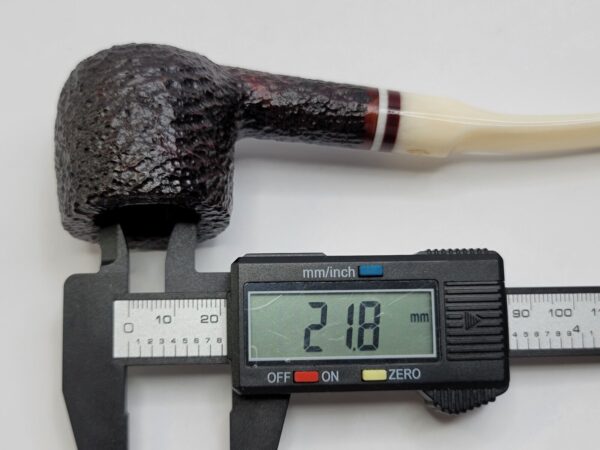 Savinelli Avorio 121 KS Rusticated Brown Pot Briar Tobacco Smoking, 6mm Filter [SOLD OUT] - Image 19
