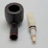 Savinelli Avorio 121 KS Rusticated Brown Pot Briar Tobacco Smoking, 6mm Filter [SOLD OUT] - Image 20