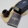 Savinelli Avorio 121 KS Rusticated Brown Pot Briar Tobacco Smoking, 6mm Filter [SOLD OUT] - Image 3