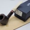 Savinelli Avorio 121 KS Rusticated Brown Pot Briar Tobacco Smoking, 6mm Filter [SOLD OUT] - Image 4