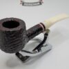 Savinelli Avorio 121 KS Rusticated Brown Pot Briar Tobacco Smoking, 6mm Filter [SOLD OUT] - Image 6