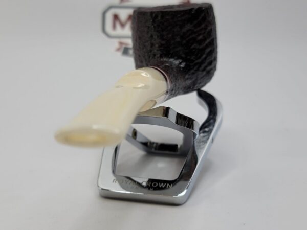 Savinelli Avorio 121 KS Rusticated Brown Pot Briar Tobacco Smoking, 6mm Filter [SOLD OUT] - Image 10