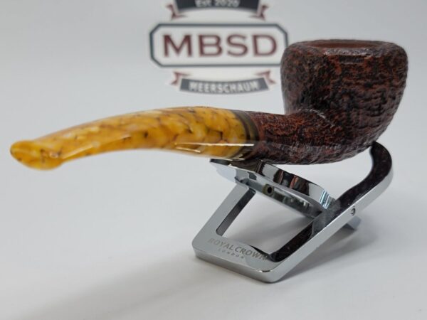 Savinelli Miele 316 KS Rusticated Bent Pot Briar Tobacco Smoking Pipe, 6mm [SOLD OUT] - Image 13