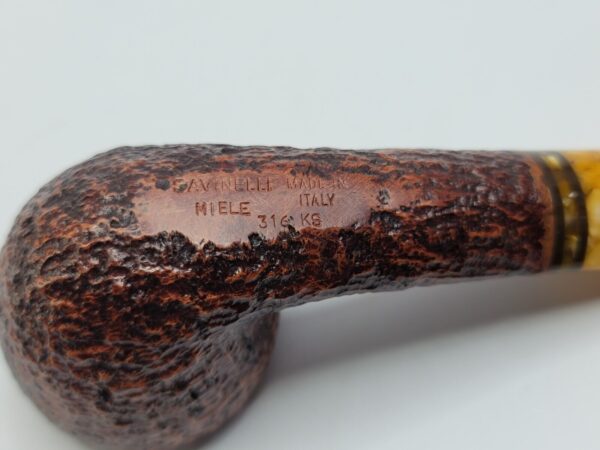 Savinelli Miele 316 KS Rusticated Bent Pot Briar Tobacco Smoking Pipe, 6mm [SOLD OUT] - Image 17