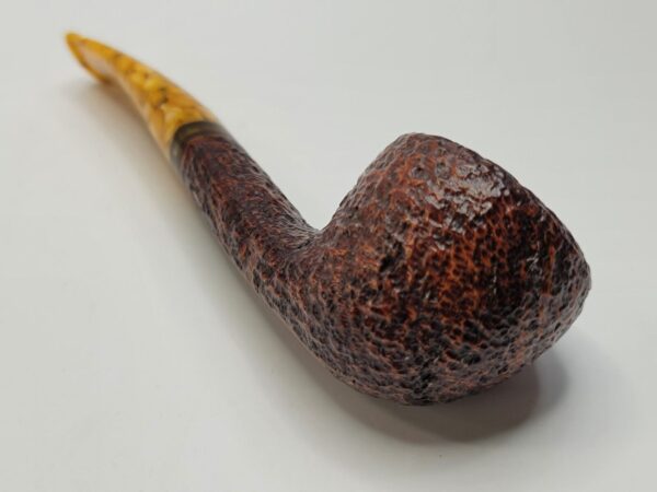 Savinelli Miele 316 KS Rusticated Bent Pot Briar Tobacco Smoking Pipe, 6mm [SOLD OUT] - Image 18
