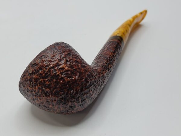 Savinelli Miele 316 KS Rusticated Bent Pot Briar Tobacco Smoking Pipe, 6mm [SOLD OUT] - Image 19