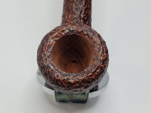 Savinelli Miele 316 KS Rusticated Bent Pot Briar Tobacco Smoking Pipe, 6mm [SOLD OUT] - Image 9