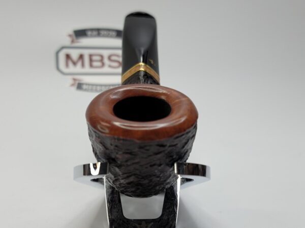 Savinelli Porto Cervo Rusticated 305 Bent Pot Briar Tobacco Smoking Pipe, 6mm [SOLD OUT] - Image 12