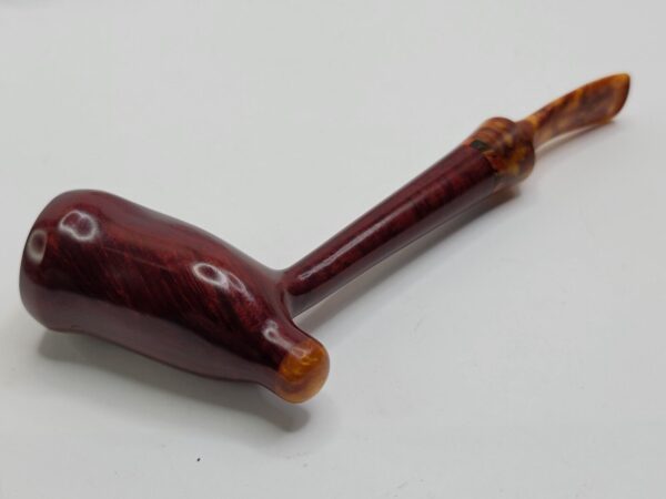 Stunning PapaBearPipes Artisan Handmade Cutty Briar Tobacco Smoking Pipe, USA [SOLD OUT] - Image 15