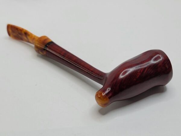Stunning PapaBearPipes Artisan Handmade Cutty Briar Tobacco Smoking Pipe, USA [SOLD OUT] - Image 16