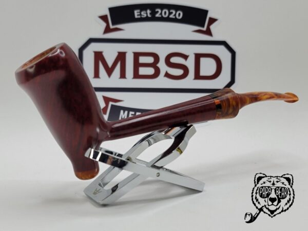 Stunning PapaBearPipes Artisan Handmade Cutty Briar Tobacco Smoking Pipe, USA [SOLD OUT]