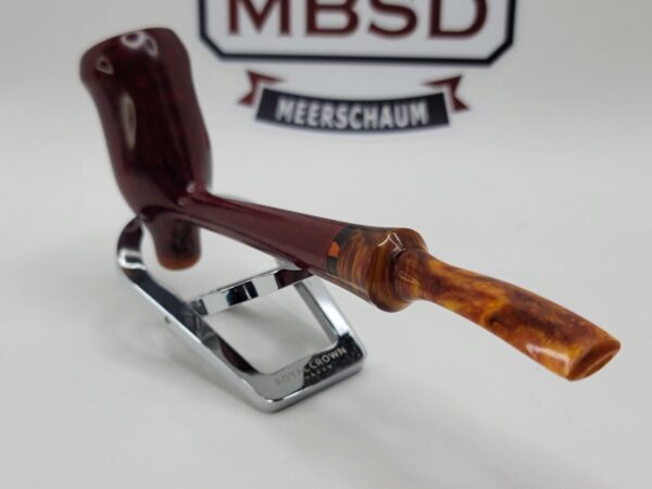 Stunning PapaBearPipes Artisan Handmade Cutty Briar Tobacco Smoking Pipe, USA [SOLD OUT] - Image 8