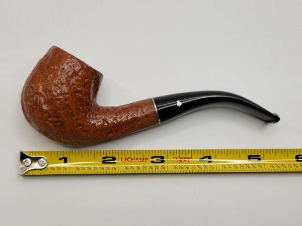 Vintage Kaywoodie Rustica Bent Billiard Estate Briar Tobacco Pipe, Box / Papers [SOLD OUT] - Image 13