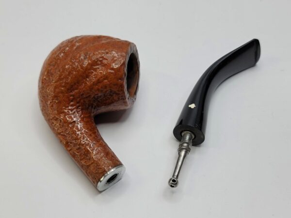 Vintage Kaywoodie Rustica Bent Billiard Estate Briar Tobacco Pipe, Box / Papers [SOLD OUT] - Image 14