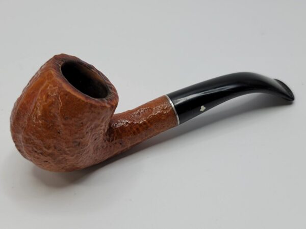 Vintage Kaywoodie Rustica Bent Billiard Estate Briar Tobacco Pipe, Box / Papers [SOLD OUT] - Image 5
