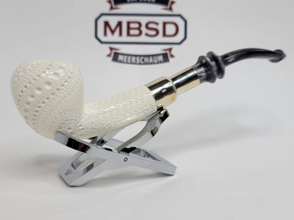 MBSD Meerschaum Acorn Spigot Block Meerschaum Tobacco Smoking Pipe, Fitted Case [SOLD OUT] - Image 5