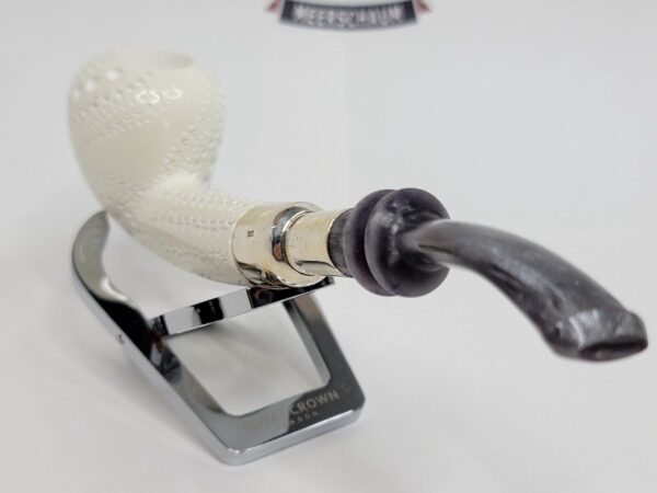 MBSD Meerschaum Acorn Spigot Block Meerschaum Tobacco Smoking Pipe, Fitted Case [SOLD OUT] - Image 7