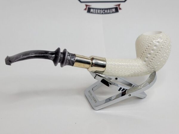 MBSD Meerschaum Acorn Spigot Block Meerschaum Tobacco Smoking Pipe, Fitted Case [SOLD OUT] - Image 8