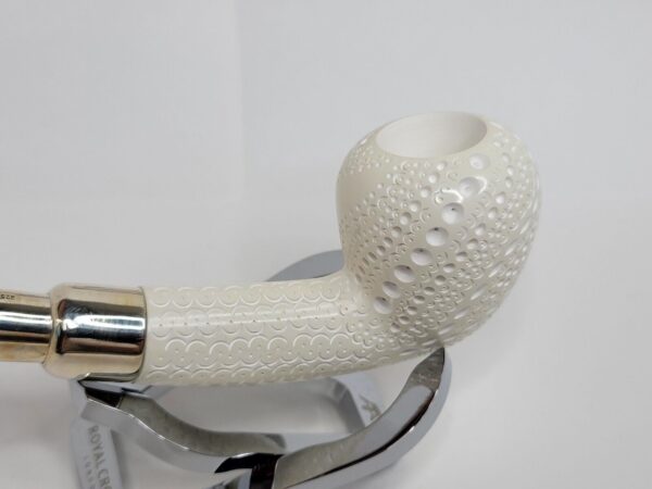 MBSD Meerschaum Acorn Spigot Block Meerschaum Tobacco Smoking Pipe, Fitted Case [SOLD OUT] - Image 9