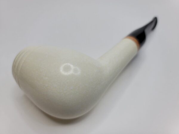 MBSD Meerschaum Deluxe Lovat Block Meerschaum Tobacco Smoking Pipe, 9mm, Case [SOLD OUT] - Image 13