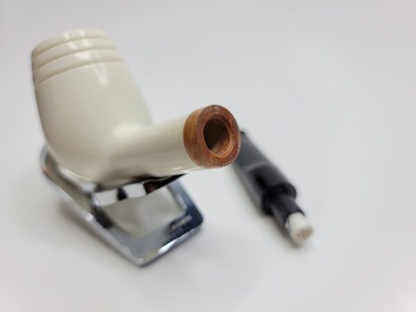 MBSD Meerschaum Deluxe Lovat Block Meerschaum Tobacco Smoking Pipe, 9mm, Case [SOLD OUT] - Image 17