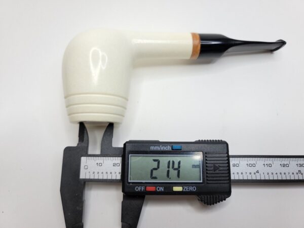 MBSD Meerschaum Deluxe Lovat Block Meerschaum Tobacco Smoking Pipe, 9mm, Case [SOLD OUT] - Image 18