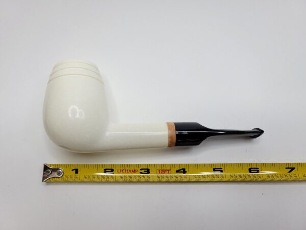 MBSD Meerschaum Deluxe Lovat Block Meerschaum Tobacco Smoking Pipe, 9mm, Case [SOLD OUT] - Image 19