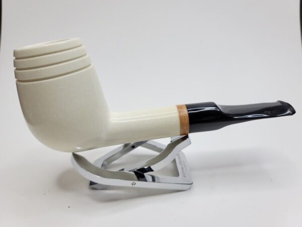 MBSD Meerschaum Deluxe Lovat Block Meerschaum Tobacco Smoking Pipe, 9mm, Case [SOLD OUT] - Image 7