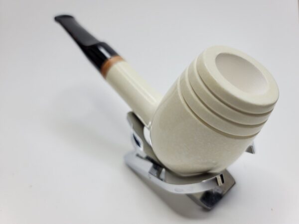 MBSD Meerschaum Deluxe Lovat Block Meerschaum Tobacco Smoking Pipe, 9mm, Case [SOLD OUT] - Image 9