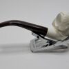 MBSD Meerschaum Figural Block Meerschaum Tobacco Smoking Pipe, Case [SOLD OUT] - Image 11