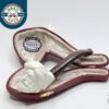 MBSD Meerschaum Figural Block Meerschaum Tobacco Smoking Pipe, Case [SOLD OUT]