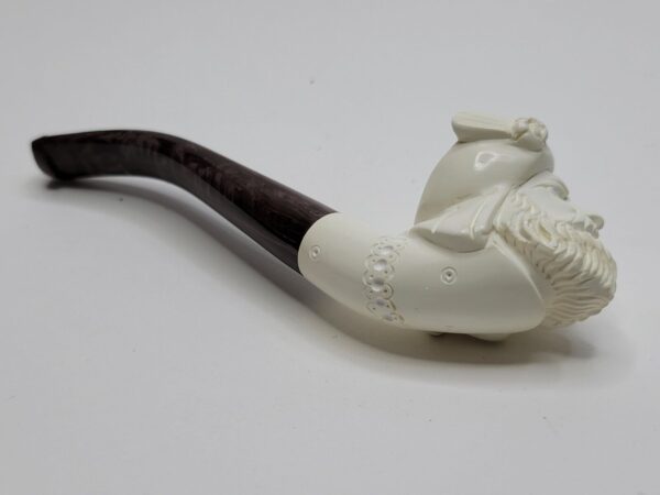 MBSD Meerschaum Figural Block Meerschaum Tobacco Smoking Pipe, Case [SOLD OUT] - Image 13