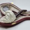MBSD Meerschaum Figural Block Meerschaum Tobacco Smoking Pipe, Case [SOLD OUT] - Image 4