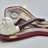 MBSD Meerschaum Figural Block Meerschaum Tobacco Smoking Pipe, Case [SOLD OUT] - Image 5