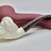 MBSD Meerschaum Figural Block Meerschaum Tobacco Smoking Pipe, Case [SOLD OUT] - Image 7