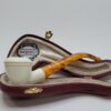 MBSD Meerschaum Small Bent Calabash Block Meerschaum Tobacco Pipe, Fitted Case [SOLD OUT] - Image 3