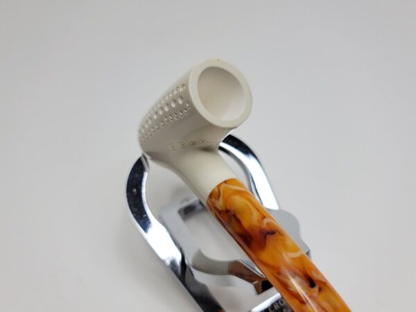 MBSD Meerschaum Small Block Meerschaum Pocket Tobacco Pipe, Fitted Case [SOLD OUT] - Image 11