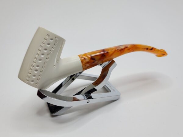 MBSD Meerschaum Small Block Meerschaum Pocket Tobacco Pipe, Fitted Case [SOLD OUT] - Image 12