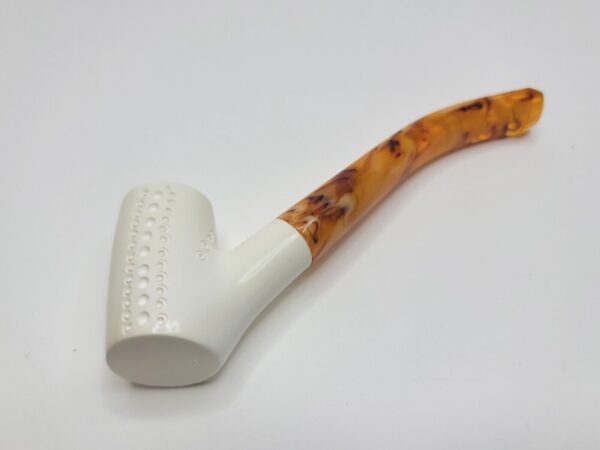 MBSD Meerschaum Small Block Meerschaum Pocket Tobacco Pipe, Fitted Case [SOLD OUT] - Image 6