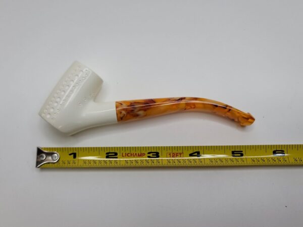 MBSD Meerschaum Small Block Meerschaum Pocket Tobacco Pipe, Fitted Case [SOLD OUT] - Image 10
