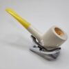 Mastercraft Straight Billiard Block Meerschaum Tobacco Pipe, Unsmoked, Austrian [SOLD OUT] - Image 9