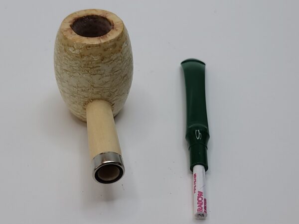 Missouri Meerschaum The Boone Bent Corn Cob Tobacco Smoking Pipe, 6mm Filter [SOLD OUT] - Image 12