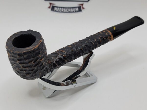 Peterson Aran Rusticated 264 Fishtail Canadian Briar Tobacco Smoking Pipe [SOLD OUT] - Image 5