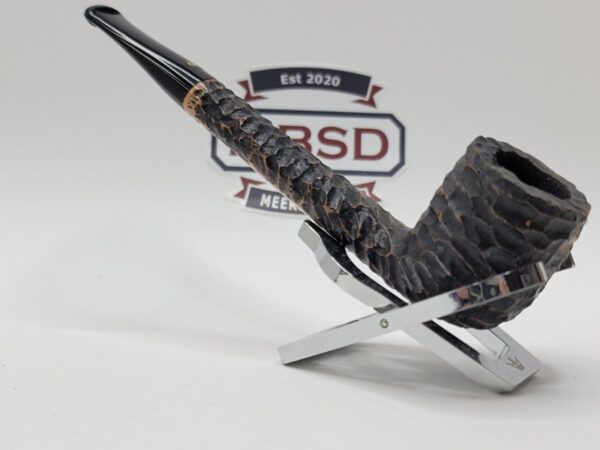 Peterson Aran Rusticated 264 Fishtail Canadian Briar Tobacco Smoking Pipe [SOLD OUT] - Image 8