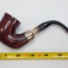 Peterson System Spigot 305 Smooth Bell Calabash Briar Tobacco Pipe, Silver, New [SOLD OUT] - Image 14