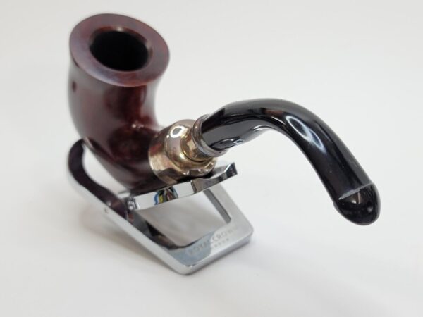 Peterson System Spigot 305 Smooth Bell Calabash Briar Tobacco Pipe, Silver, New [SOLD OUT] - Image 6
