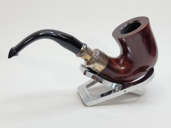 Peterson System Spigot 305 Smooth Bell Calabash Briar Tobacco Pipe, Silver, New [SOLD OUT] - Image 8