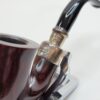 Peterson System Spigot 305 Smooth Bell Calabash Briar Tobacco Pipe, Silver, New [SOLD OUT] - Image 10