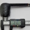 Rossi by Savinelli Lucca 8803 EX Rusticated Lumberman Briar Tobacco Pipe, Italy [SOLD OUT] - Image 15