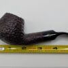 Rossi by Savinelli Sitting 8644 Rusticated Brandy Briar Tobacco Pipe, 6mm, Italy [SOLD OUT] - Image 12